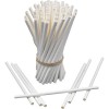 Beyaz Kağıt Pipet 6x200 mm Koli içi Adet 5600 