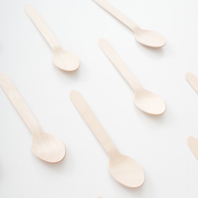 Tahta Kaşık 16cm 100 Adet