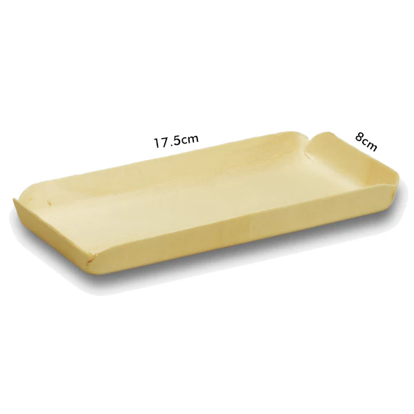 Tahta Tabak 17.5 x 8cm (10 Adet)