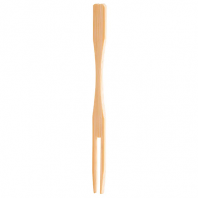 100 Adet Bambu Meyve Çatalı 9cm