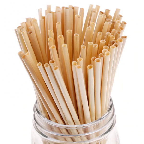 500 Adet Buğday Sapı Pipet 15cm	